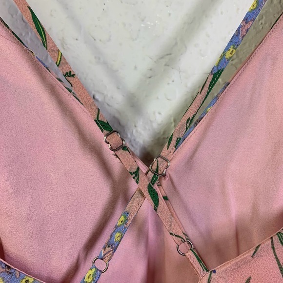 ASTR Pink & Blue Floral Pandora Maxi Dress‎ - Picture 8 of 15